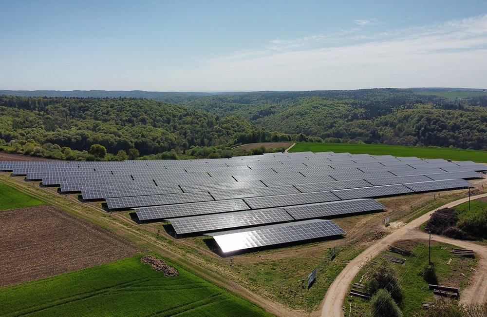DC-Inbetriebnahme des Solarparks